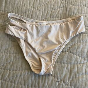 🤍💗🤎 NWT Sanctuary beige cutout bikini bottom sz M